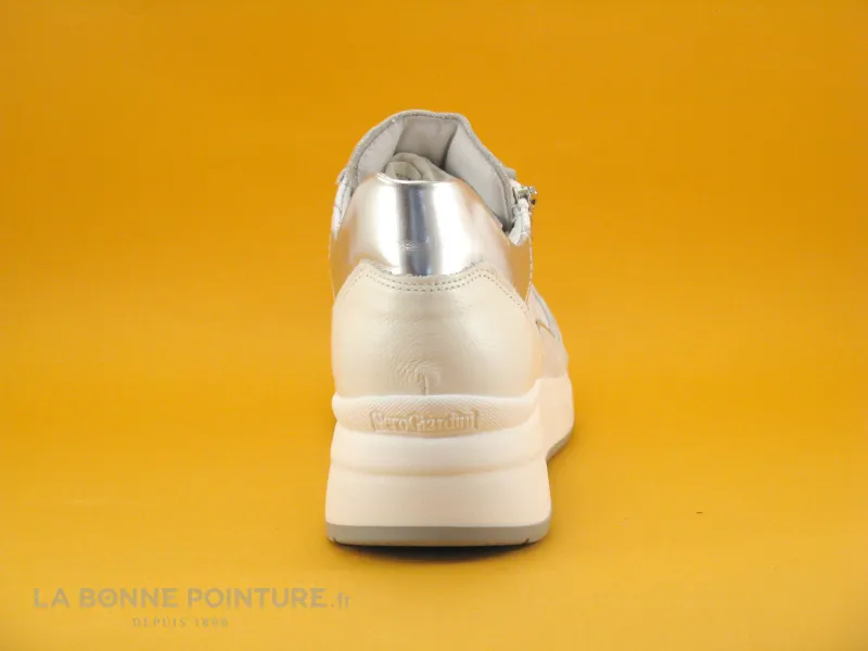 Achat chaussures NeroGiardini Femme Basket, vente NeroGiardini E306450D 707 Blanc - Basket mode Femme