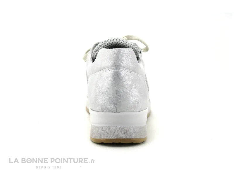 Achat chaussures Patrizia Femme Basket, vente Flex Is PRUNET Gris Argent - Basket Femme avec lacet et zip