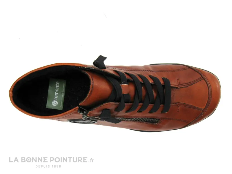 Achat chaussures Remonte Femme Chaussure montante, vente Remonte R3491-38 Orange - Chaussure montante Femme