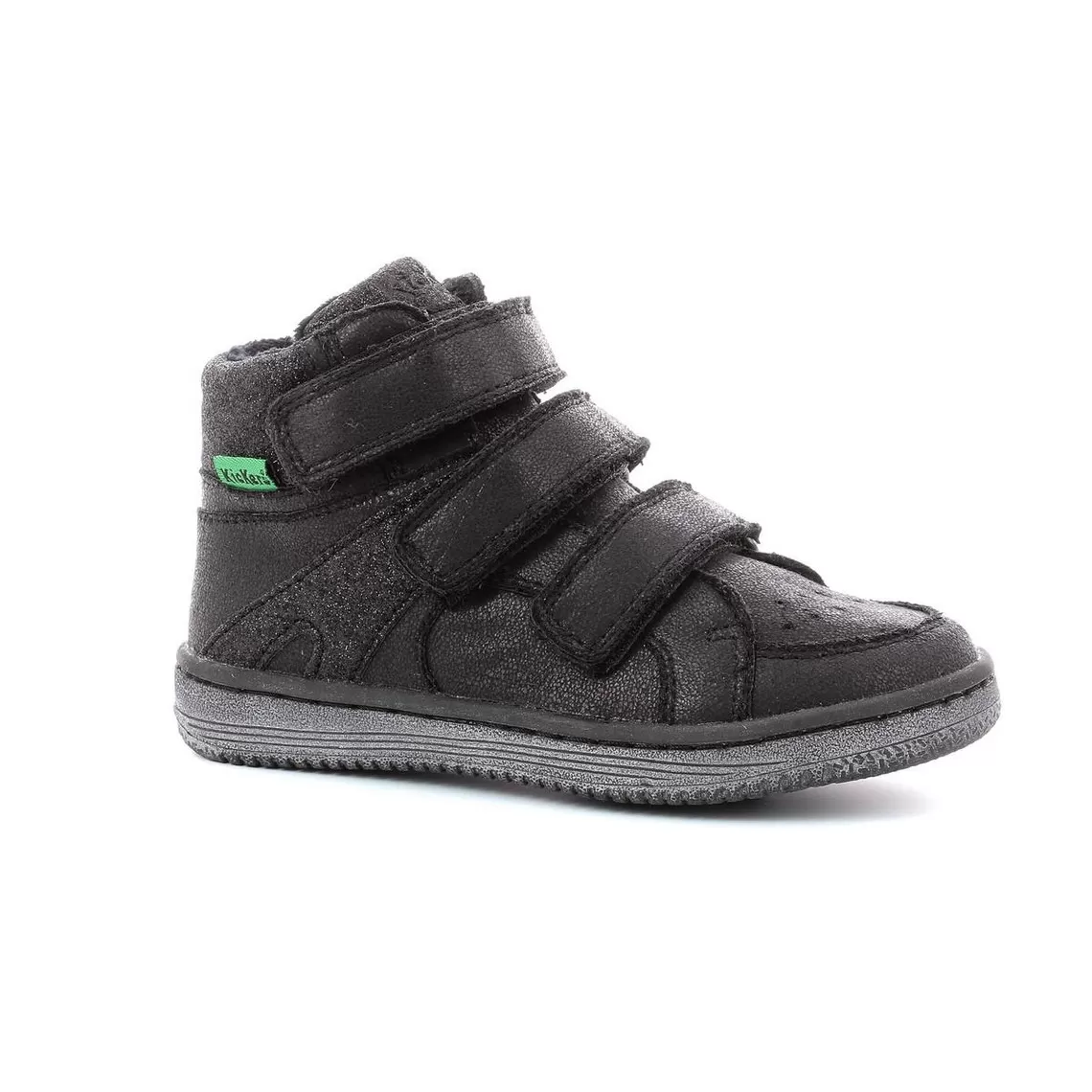Baskets enfant LOHAN Noir | 3 Suisses
