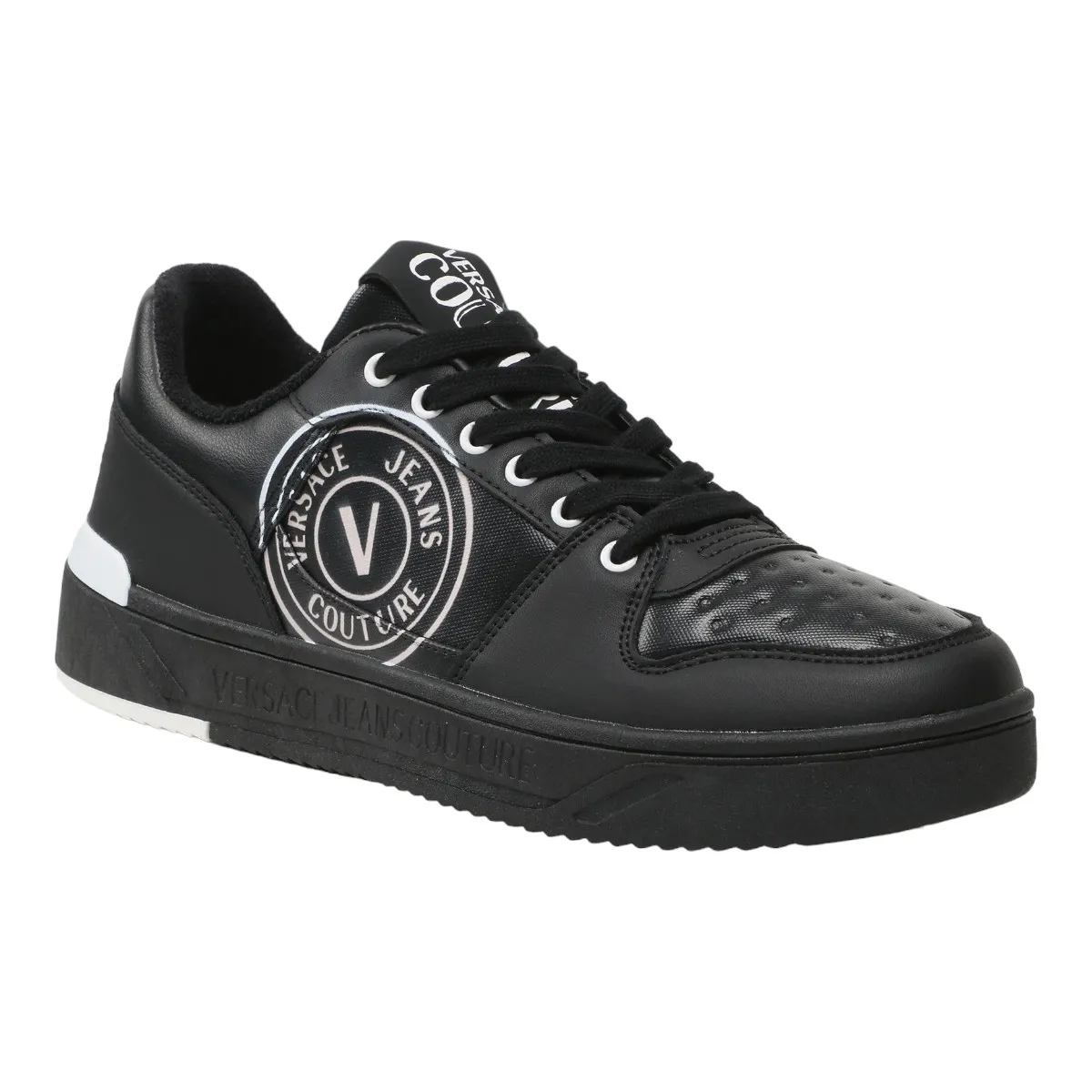 Baskets mode Versace jeans 76ya3sj1 noir