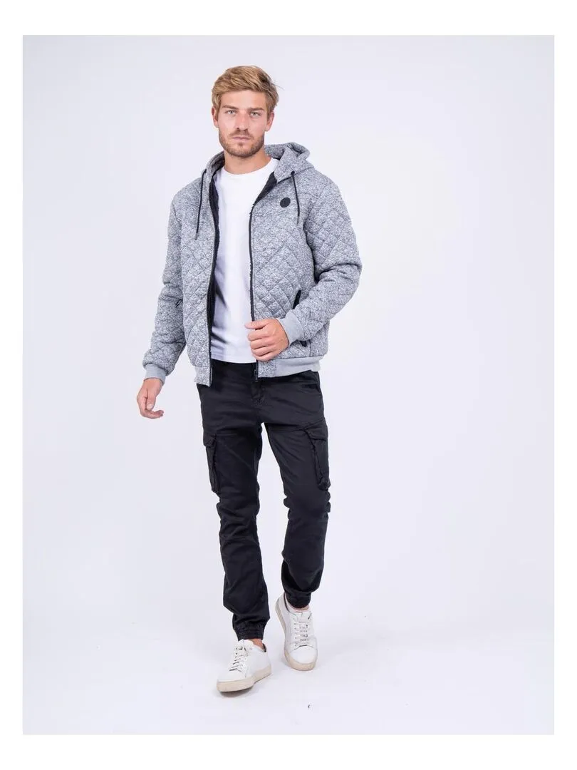 Blouson capuche ZOLANDO - Gris