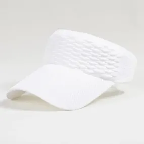 Casquette de Sport Blanche Respirante • 1001 Casquettes