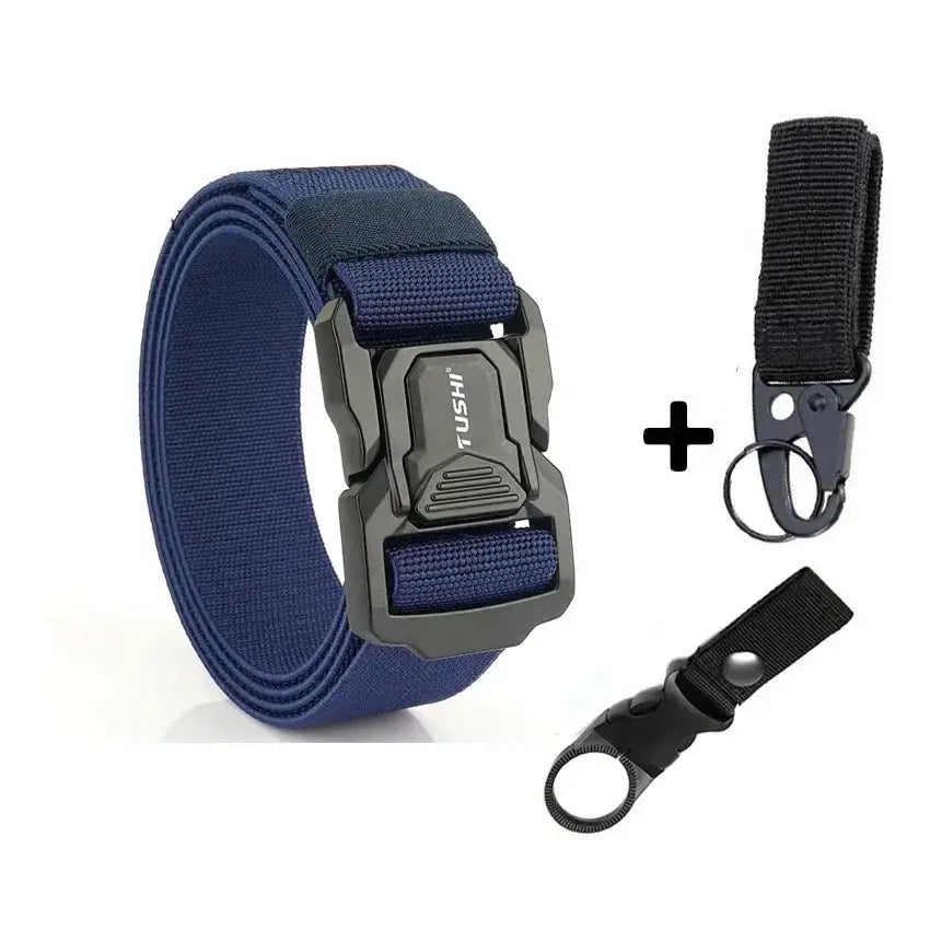 Ceinture militaire bleue