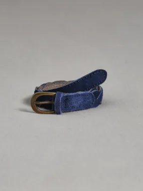 Ceinture tressée Fille en cuir
