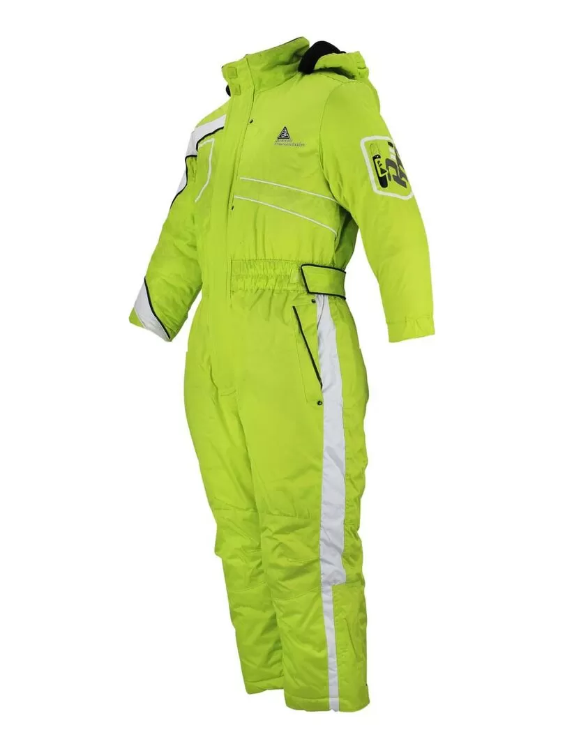 Combinaison de ski garçon ECOMBO - PEAK MOUNTAIN - Vert anis