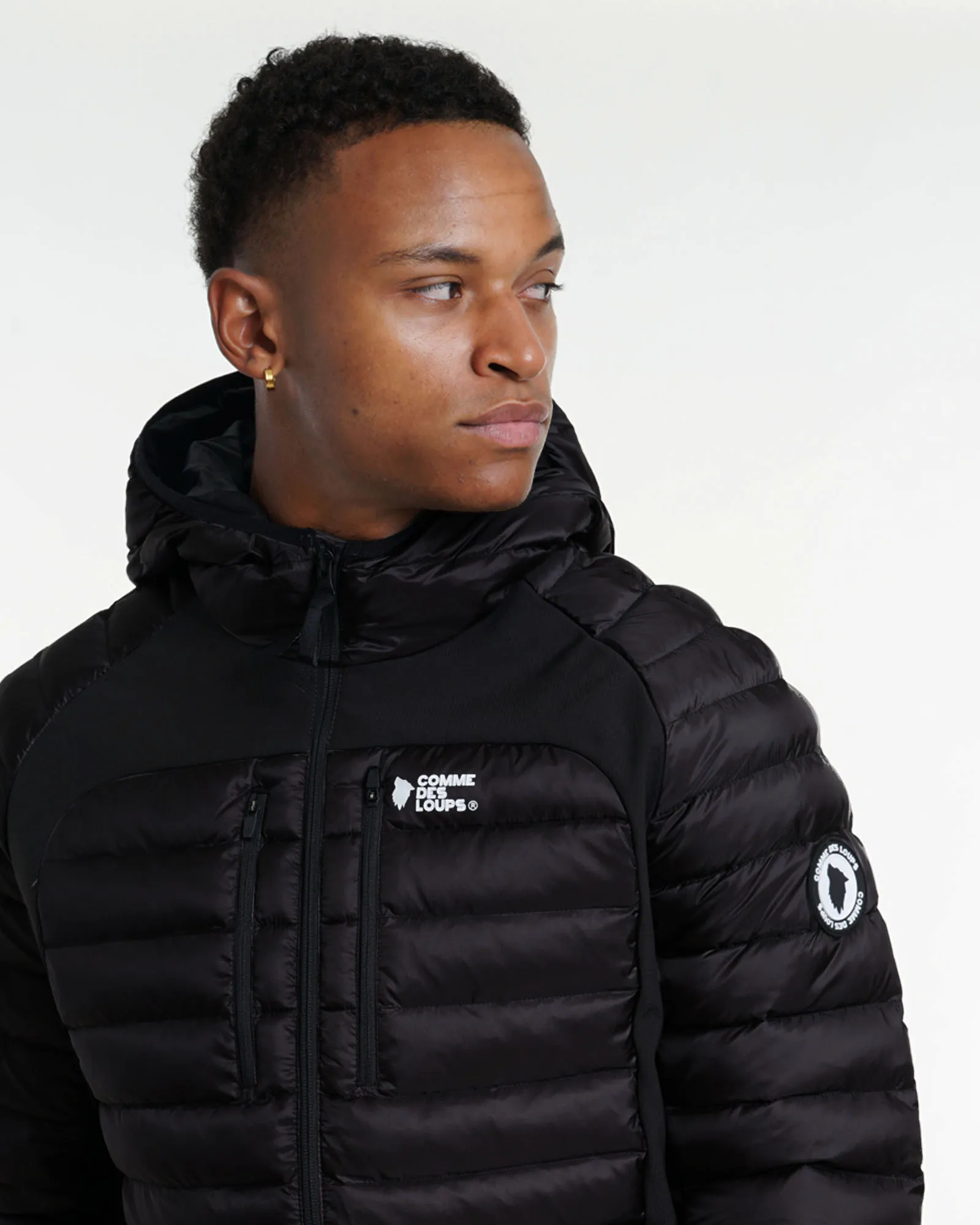 Doudoune Capuche COLORADO Noir