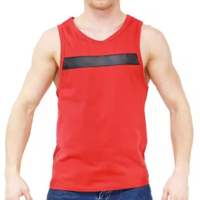 Débardeur Player Rouge - TOF Paris : vente débardeurs homme TOF Paris