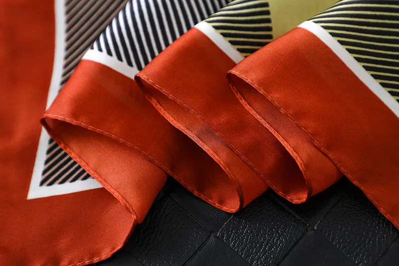 Foulard pour cheveux 70 rouge - Rézéda