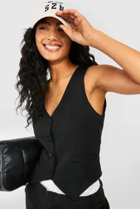 Gilet court sans manches