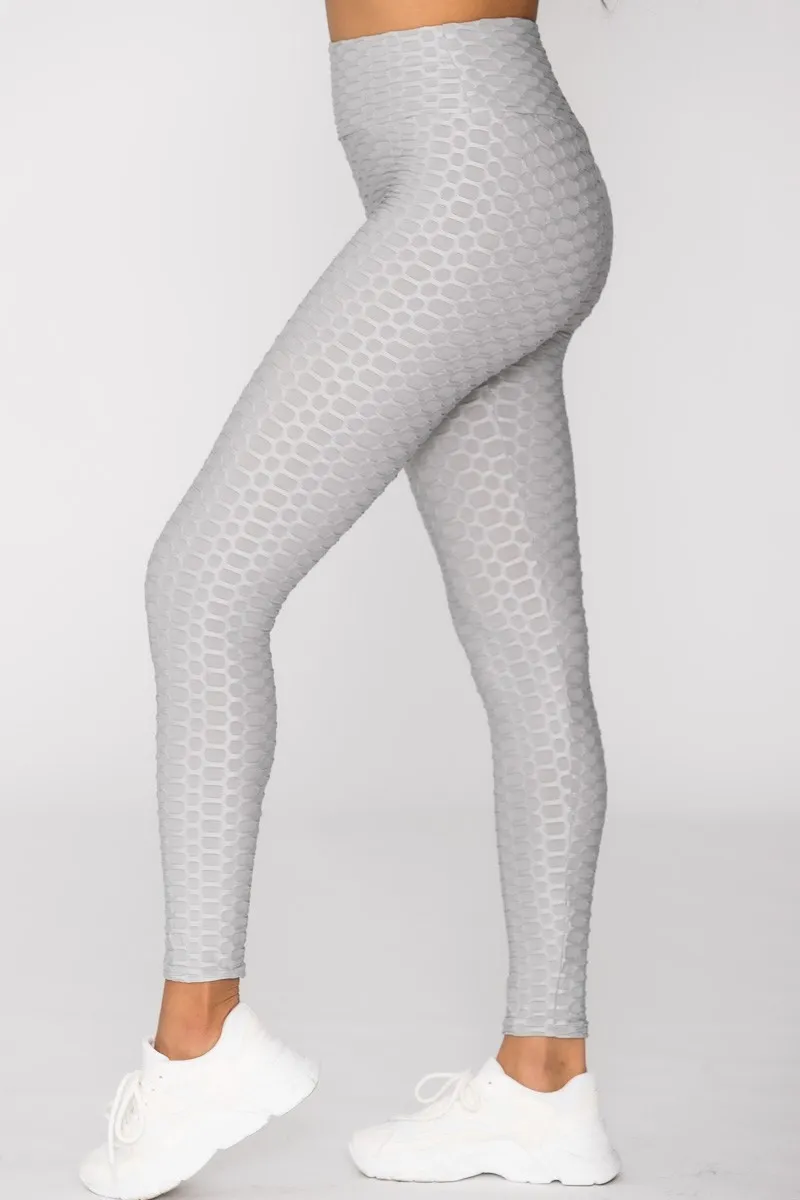 Light grey sporty leggings