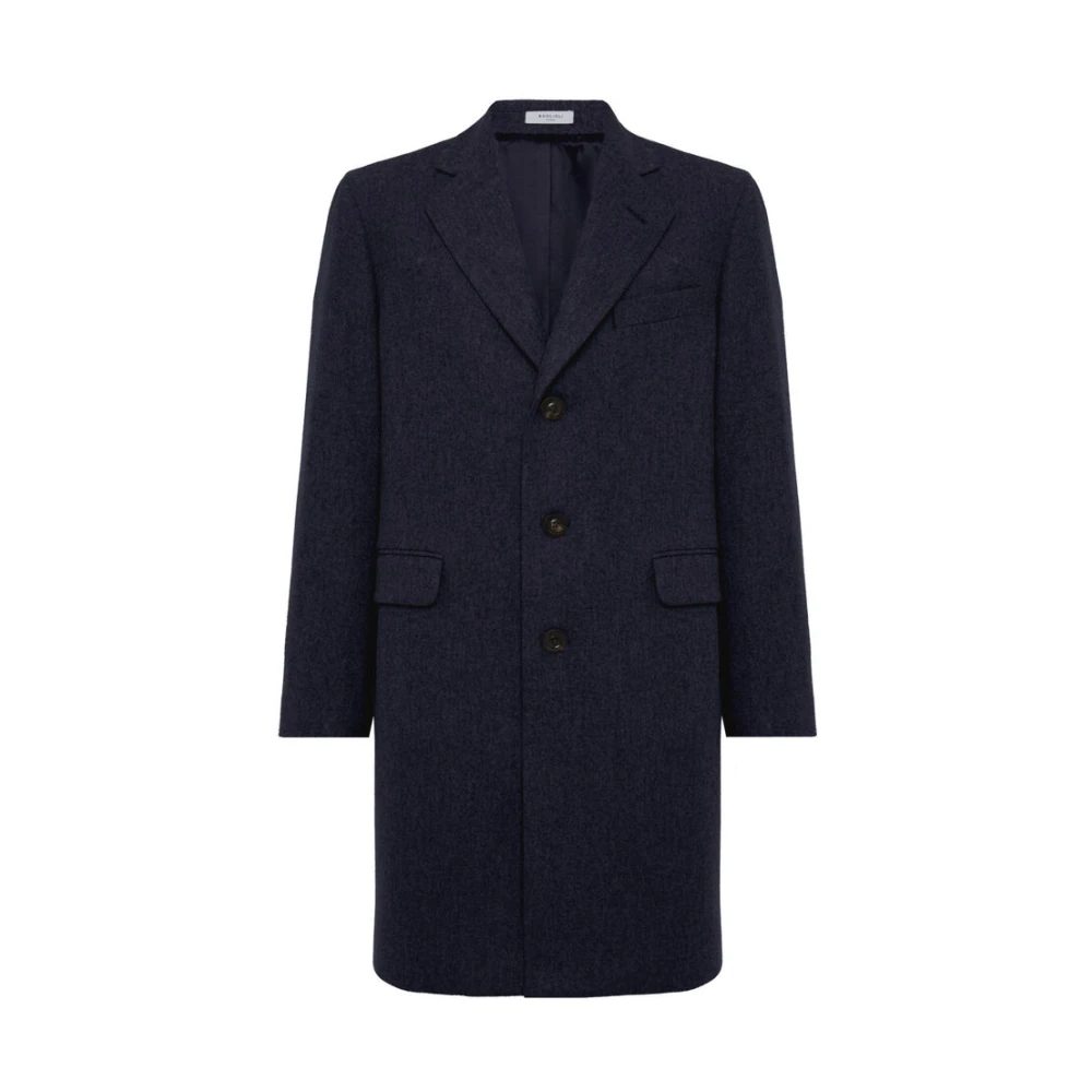 Manteau Clique Bleu en Laine
