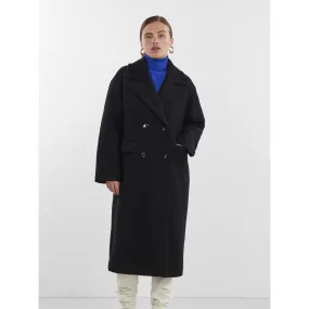 Manteau double boutonnage noir | 3 Suisses