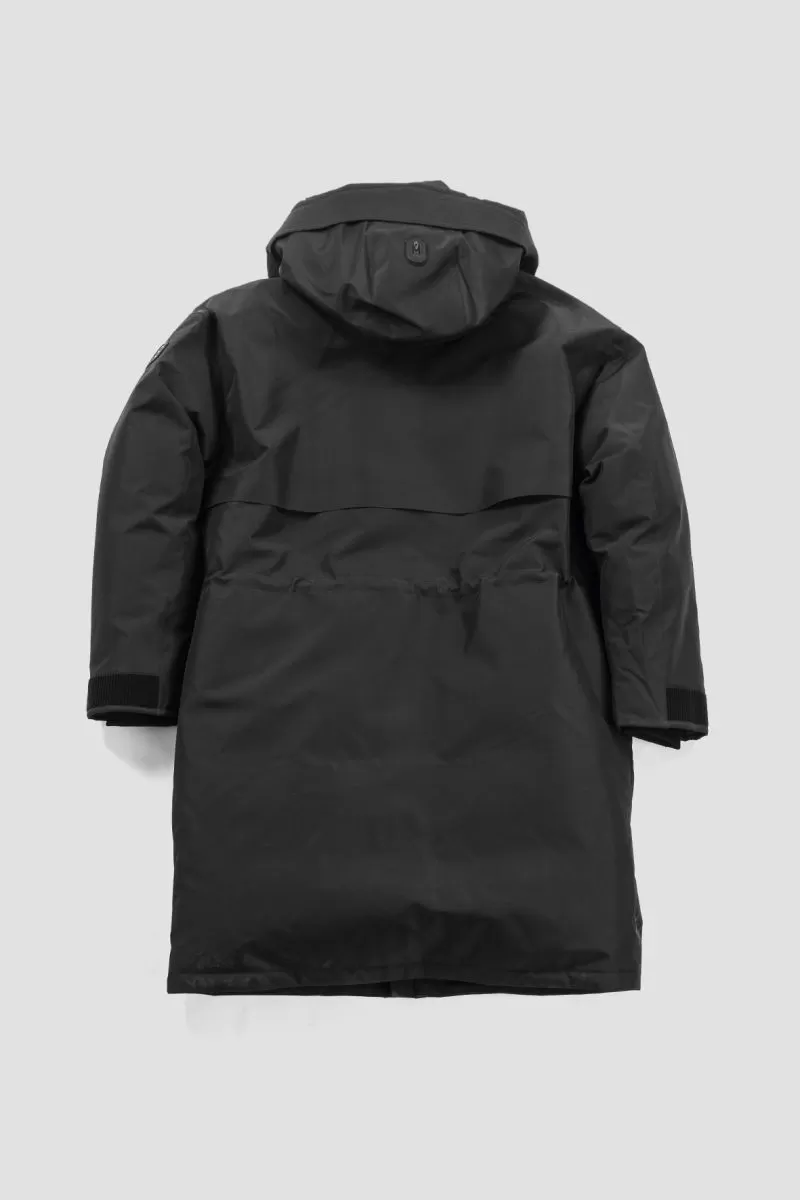 Manteau en duvet noir Gabriel