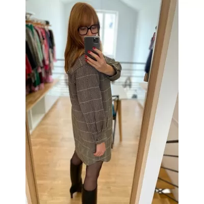 Manteau long - City Izia - Châtaigne - I.CODE