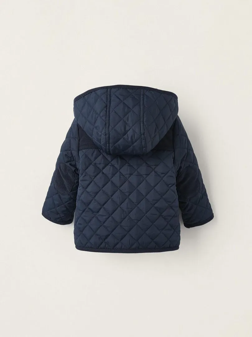 Manteau Matelassé pour Nouveau-Né  BALMORAL'S AFTERNOONS - Bleu foncé