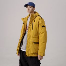 Manteau oversize épais à capuche pour hommes