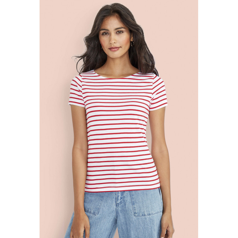 Mariniere Femme Manches Courtes