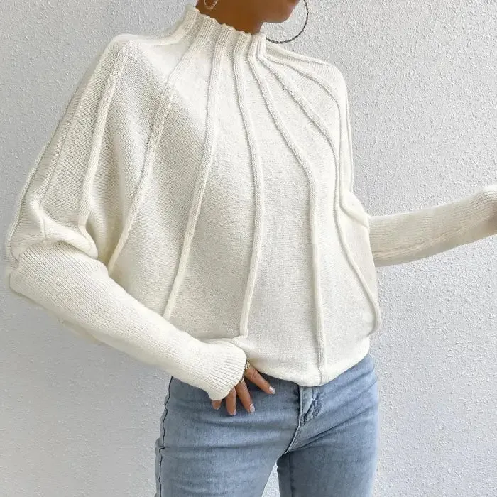 Nyzara Paris™ - Pull blanc oversize