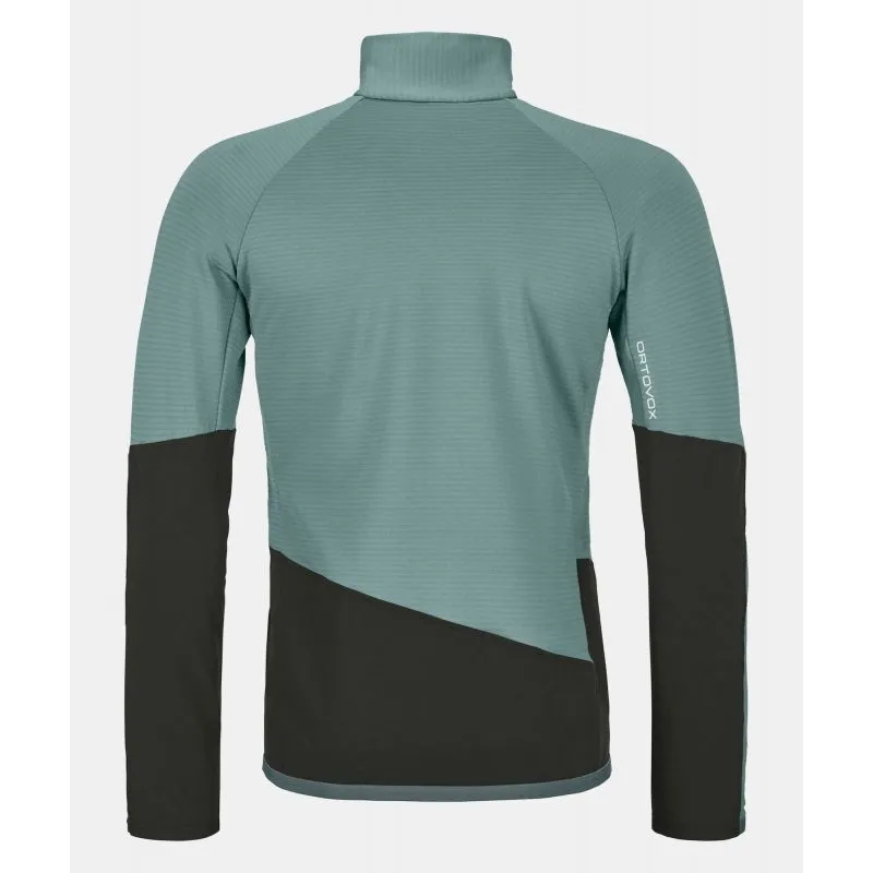 Ortovox Fleece Rib Jacket - Polaire en laine mérinos homme | Hardloop