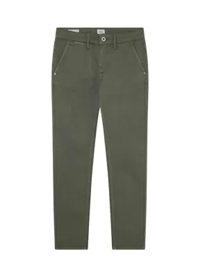 Pantalon Chino Pepe Jeans Greenwich Vert Garçon