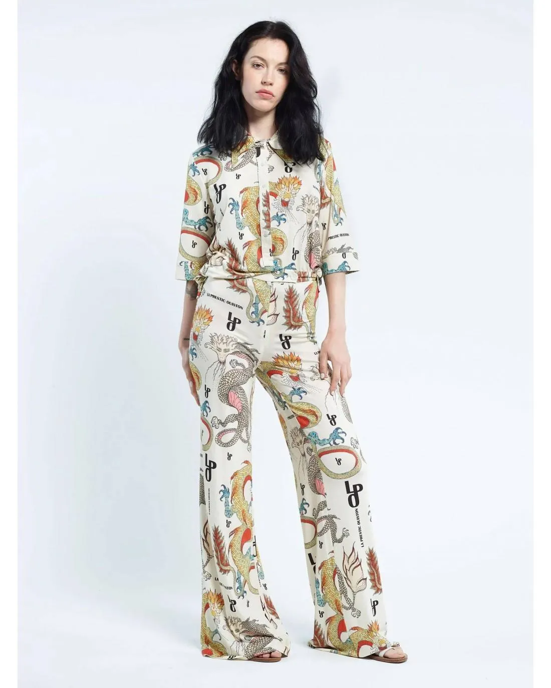 Pantalon GIUDECCA – Dragon LPO ecru - La Prestic Ouiston | Chez Maman Rouen