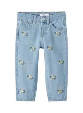 Pantalon Jeans Name It Bella Bleu pour Fille