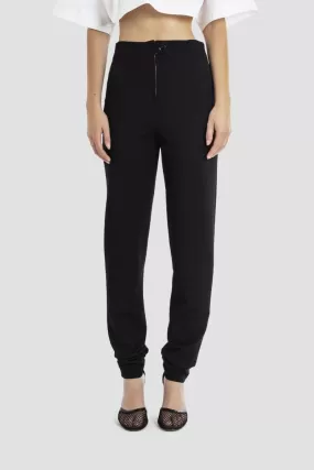 Pantalon legging noir taille haute