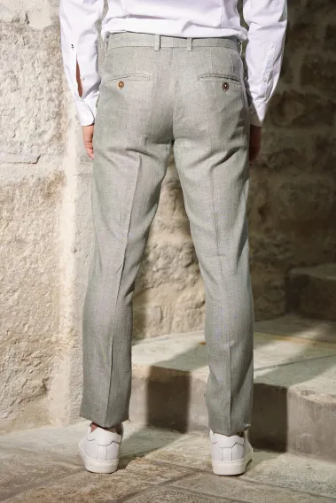 Pantalon LINCOLN céladon Taille 36 Couleur CÉladon