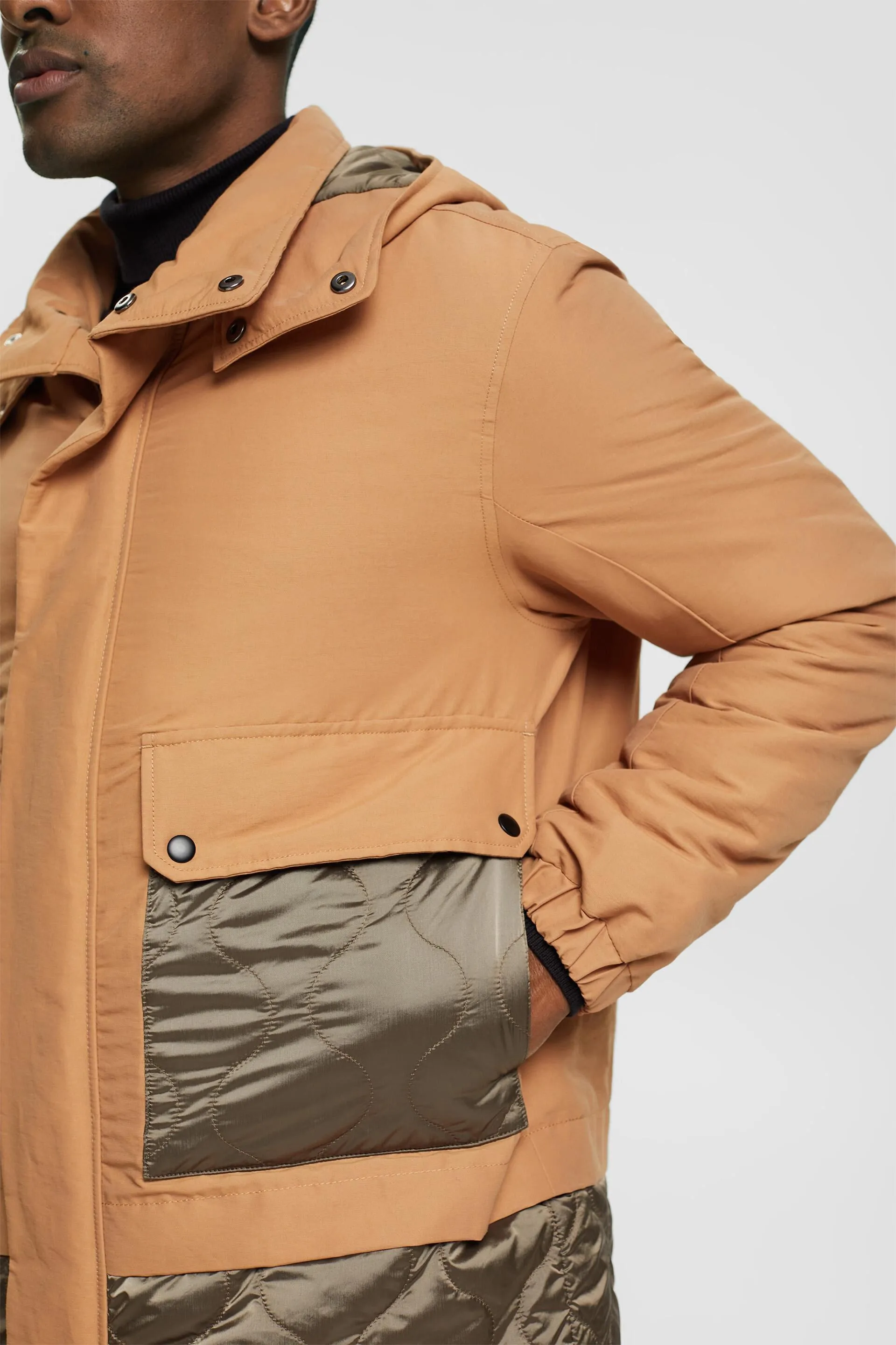 Parka à capuche