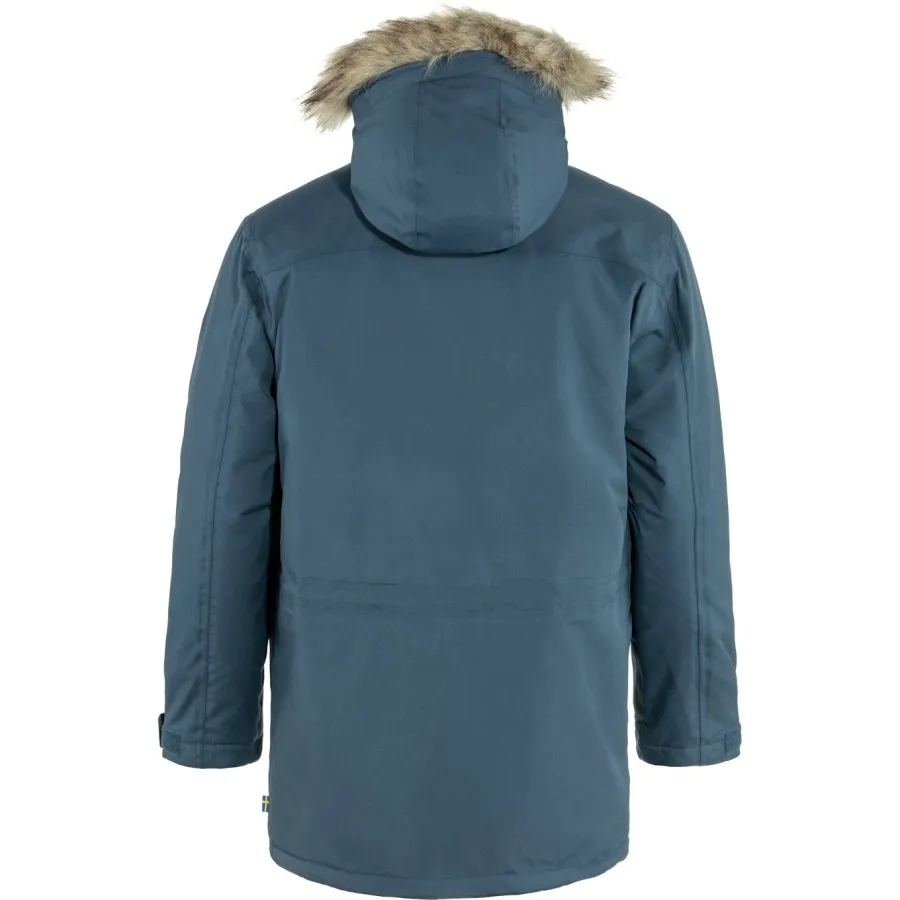 Parka Homme Nuuk 570/Mountain Blue FJÄLLRÄVEN
