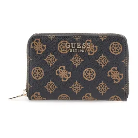 Petite maroquinerie  Guess laurel slg medium zip aro marron