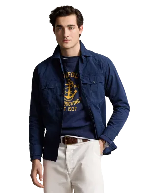 POLO RALPH LAUREN  Surchemise en coton  - Bleu