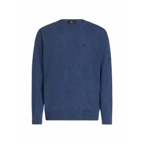 Pull Bleu Paisley À Logo - Etro pour homme