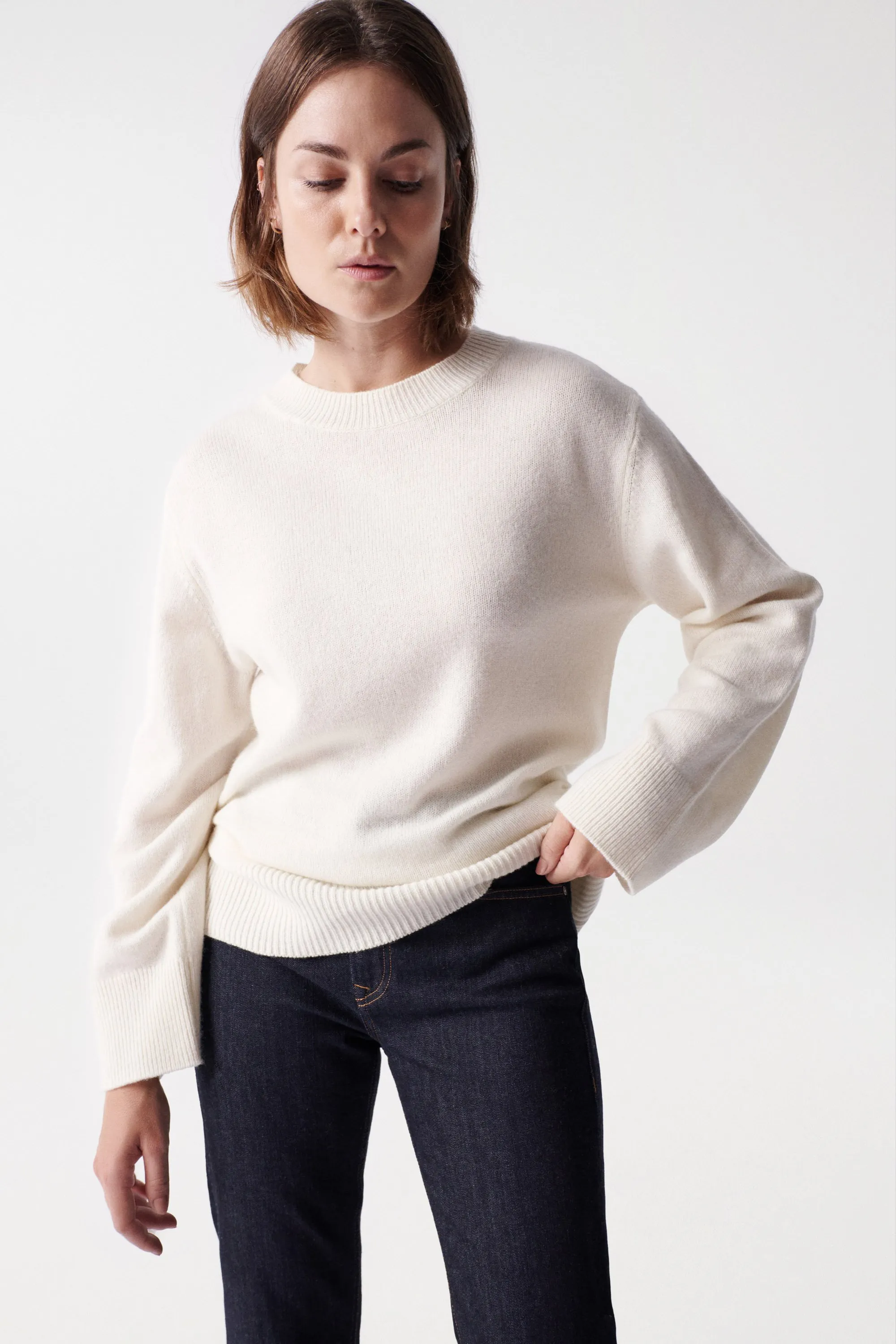 Pull long en maille