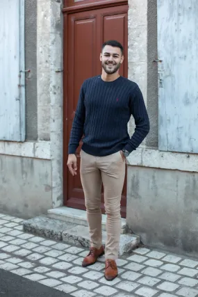 Pull n°915 - marine - US.POLO