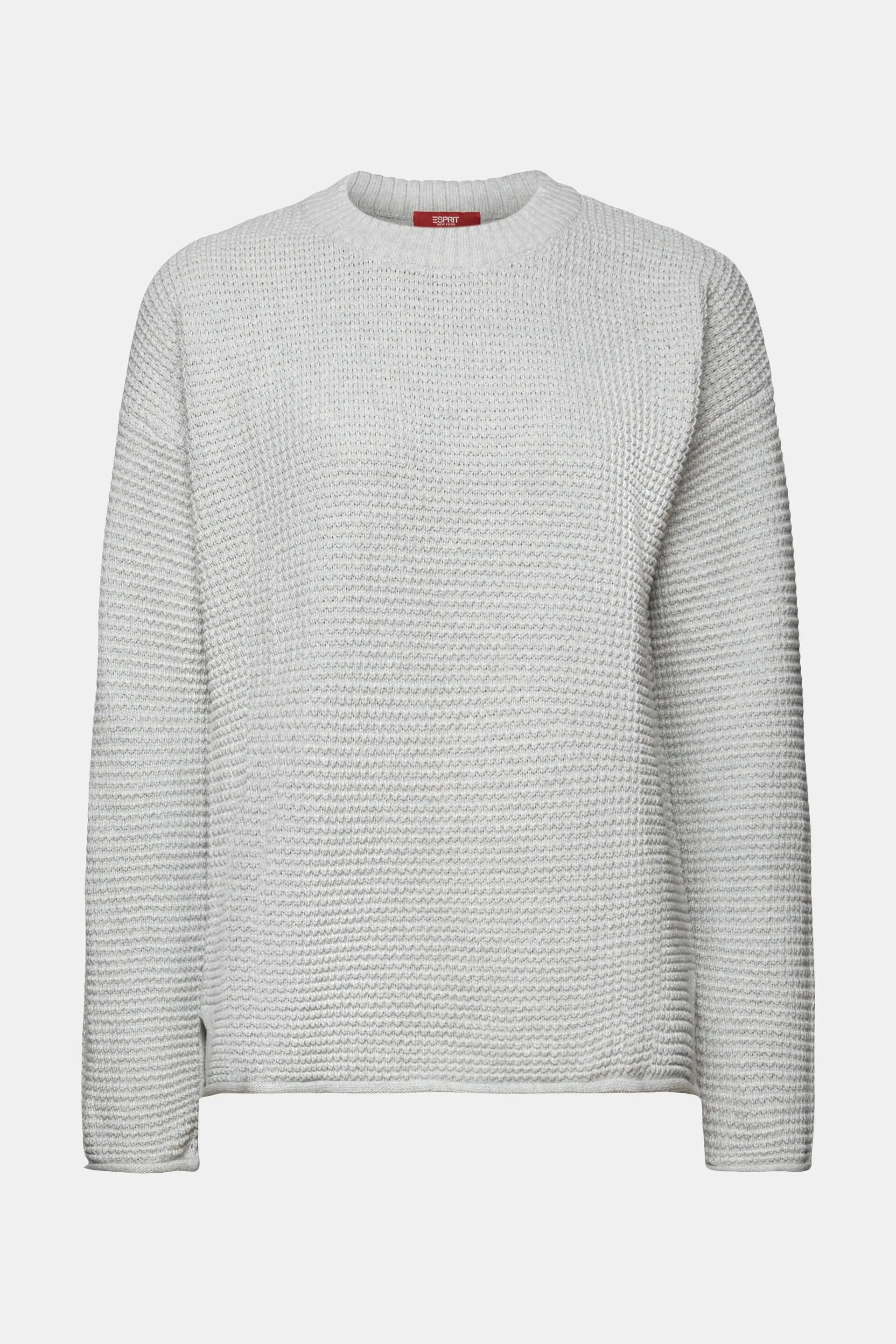 Pull-over en maille texturée