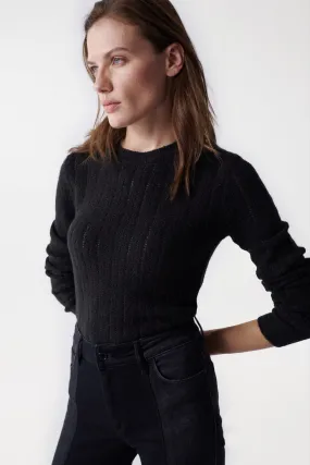 PULL TRICOTÉ BRILLANT