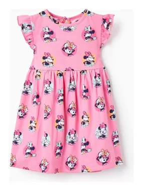 Robe en coton pour bébé fille 'Minnie Mouse'  MINNIE - Rose