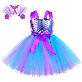 Robe Sirène Petite Fille