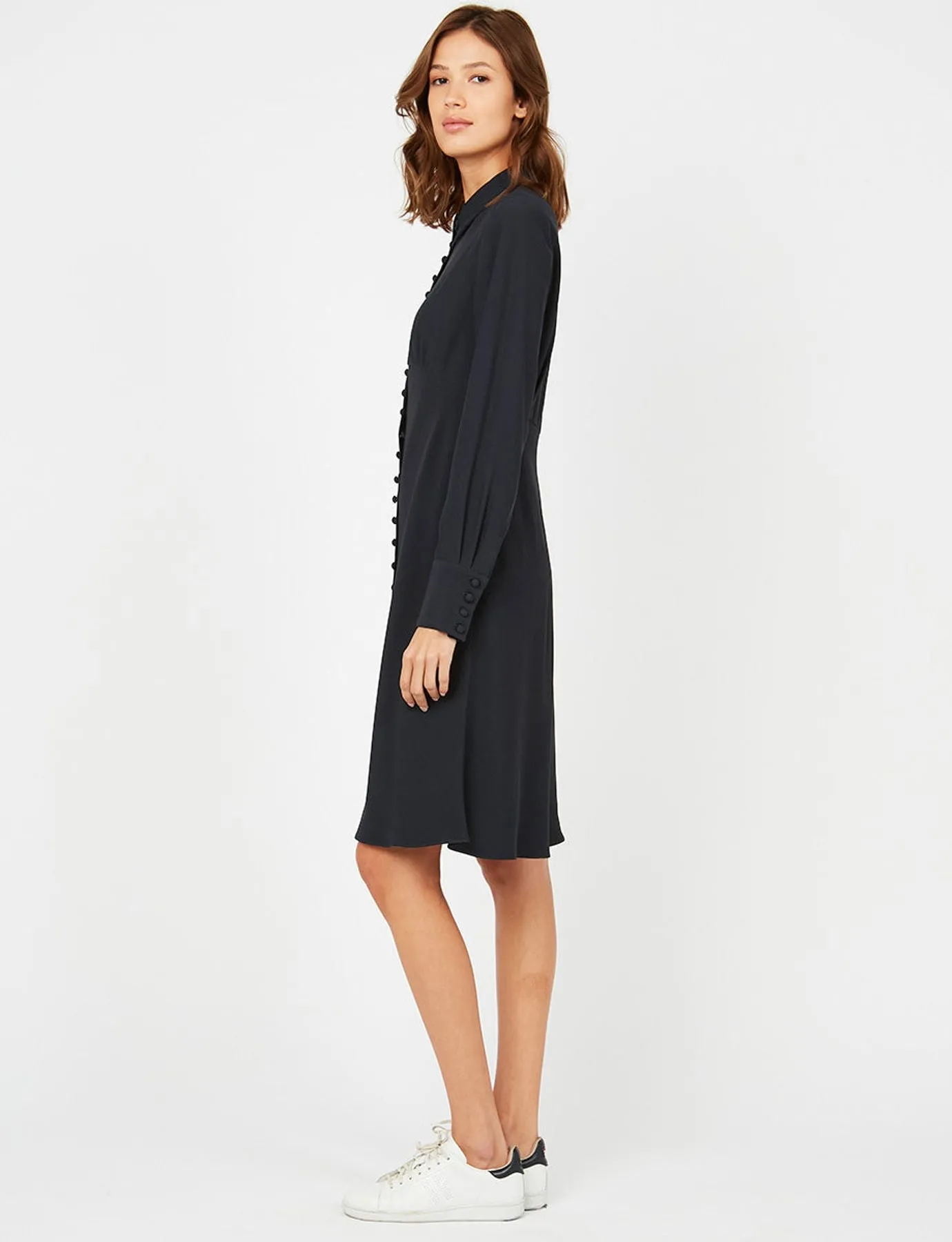 Robe Thaïs bleu nuit