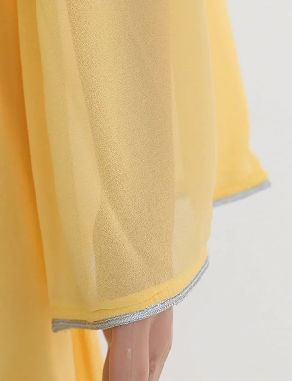 Robes caftan estampillées de diamants