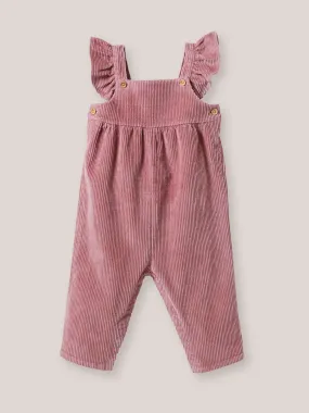 Salopette en velours côtelé Bébé