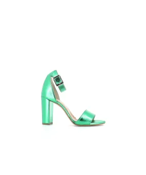 SANDALES VERA100 LAMINE VERT