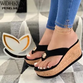 Sandales à Semelles Compensées pour Femme - Tikal