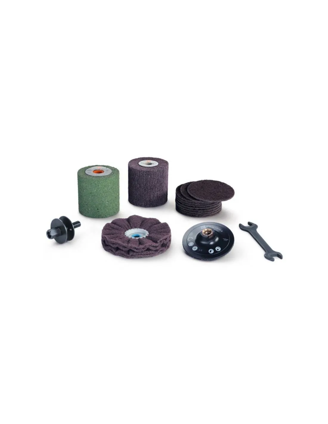 Set acier inoxydable standard pour les surfaces 63721006040 - Fein