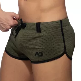 Short Loop-mesh - kaki - ADDICTED : vente short homme ADDICTED