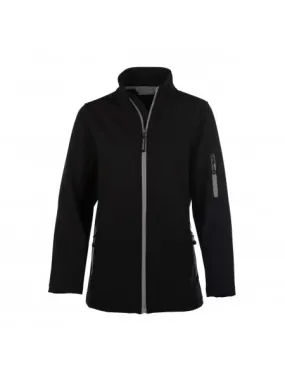 Softshell femme à zips contrastés 3 couches à personnaliser