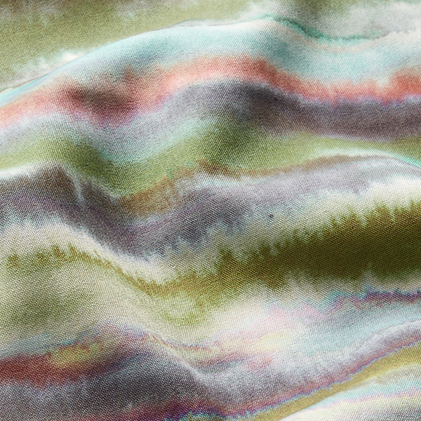Softshell Rayures en aquarelle – terre cuite