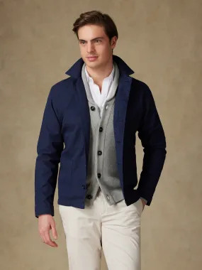 Surchemise Carl marine 
